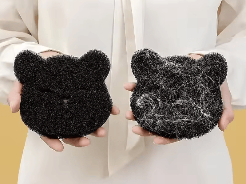 Dolly Paw Fur Bandit removes pet hair like magic!